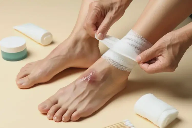 老人脚上经常起湿疹能彻底自愈吗(图1)