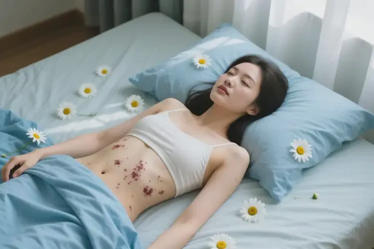 女性肚子起濕疹不管它會自己自愈嗎(圖1)