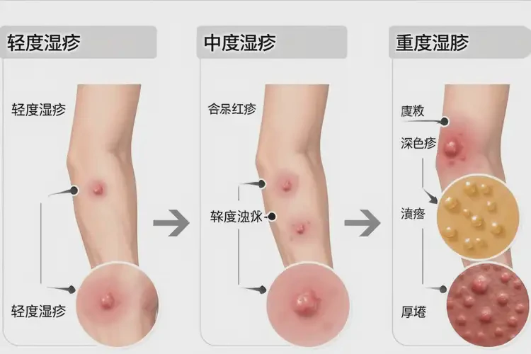 男人臉上偶爾長濕疹不管它會自己好嗎(圖3)