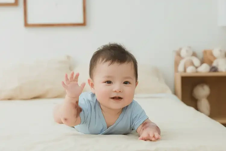 嬰兒手臂長濕疹可以徹底自愈嗎(圖1)