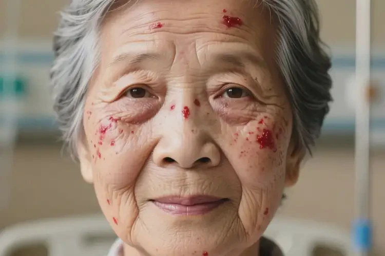 高齡老人面部長濕疹不管它會自己好嗎(圖4)