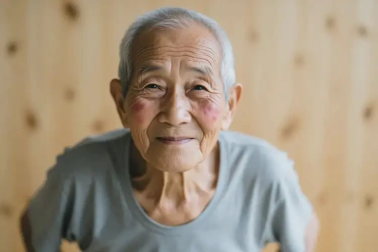 老年人臉上經(jīng)常起濕疹可以徹底自愈嗎(圖1)