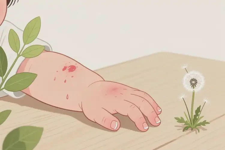 幼兒手臂偶爾長(zhǎng)濕疹不管它會(huì)自己自愈嗎(圖2)