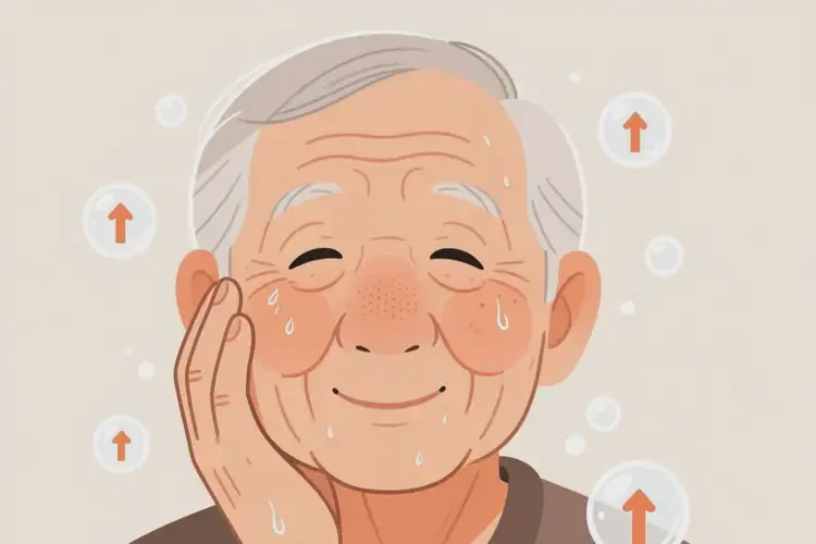 老人面部偶尔起湿疹不管它会自己自愈吗(图3)