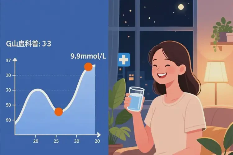 女人晚上血糖9点9是糖尿病吗(图4)