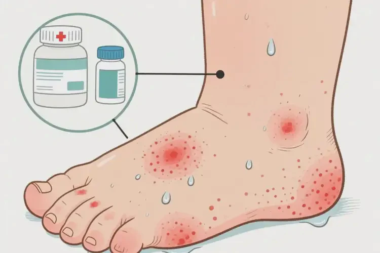 少兒腳上經(jīng)常起濕疹可以徹底自愈嗎(圖2)