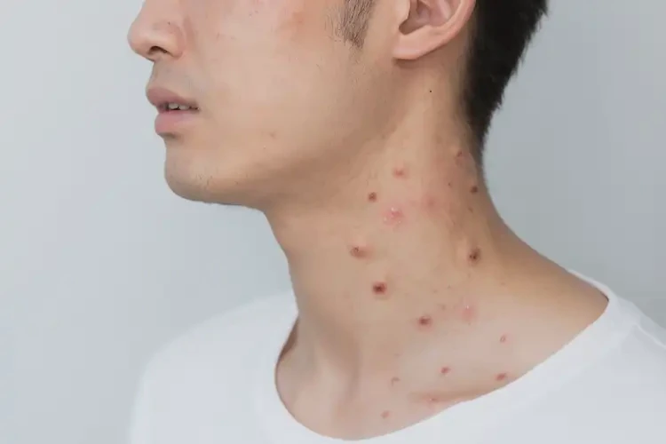 男生脖子偶爾長濕疹能靠自己自愈嗎(圖4)