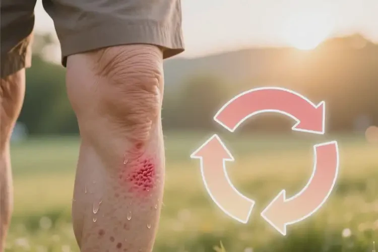 老人大腿上容易長濕疹可不可以徹底自愈(圖2)