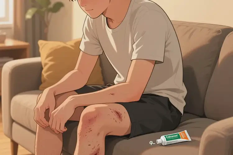 青年人屁股起濕疹不管它會自己好嗎(圖1)