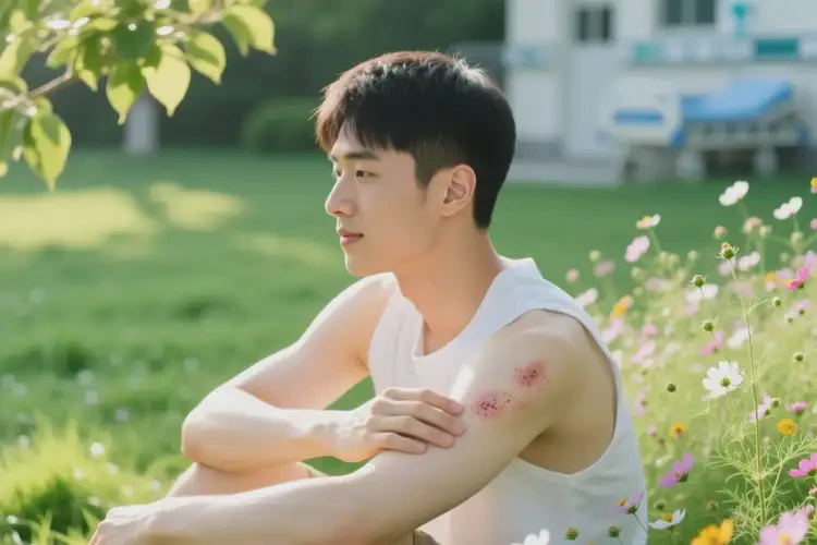 男生身上容易起濕疹不管它會(huì)自己痊愈嗎(圖4)