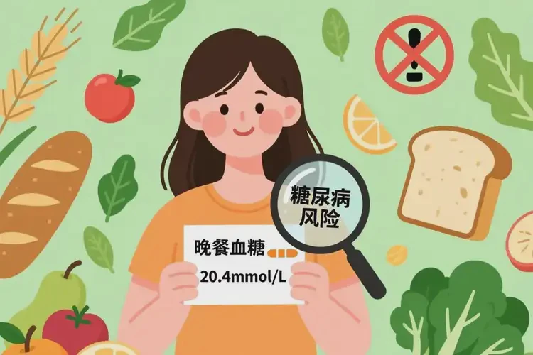 女性晚餐血糖20點4是糖尿病嗎(圖2)