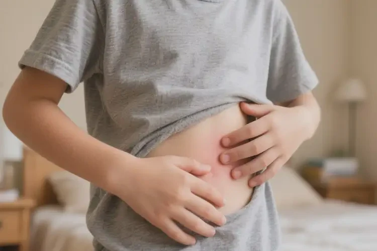 青少年肚子偶爾起濕疹能靠自己自愈嗎(圖4)