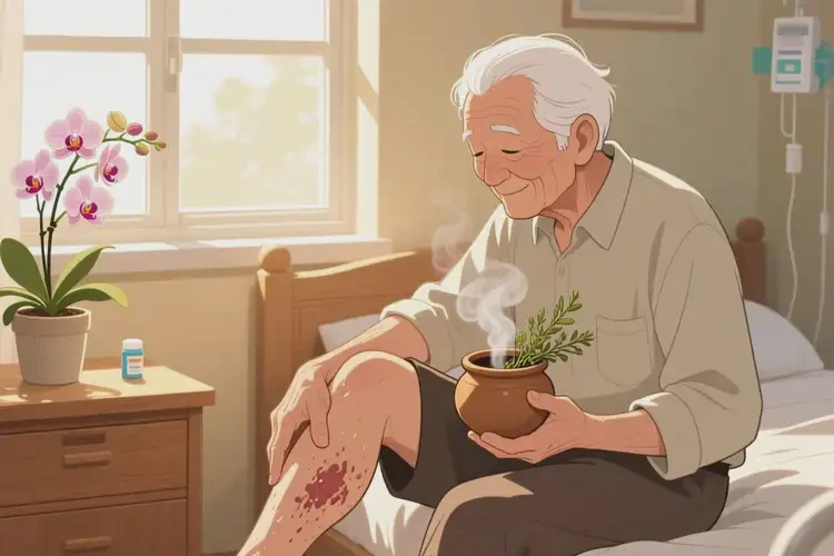 老年人小腿上出濕疹可不可以徹底自愈(圖2)