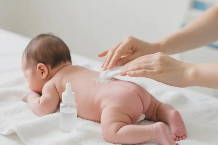新生兒肛周起濕疹能夠徹底治愈嗎(圖1)