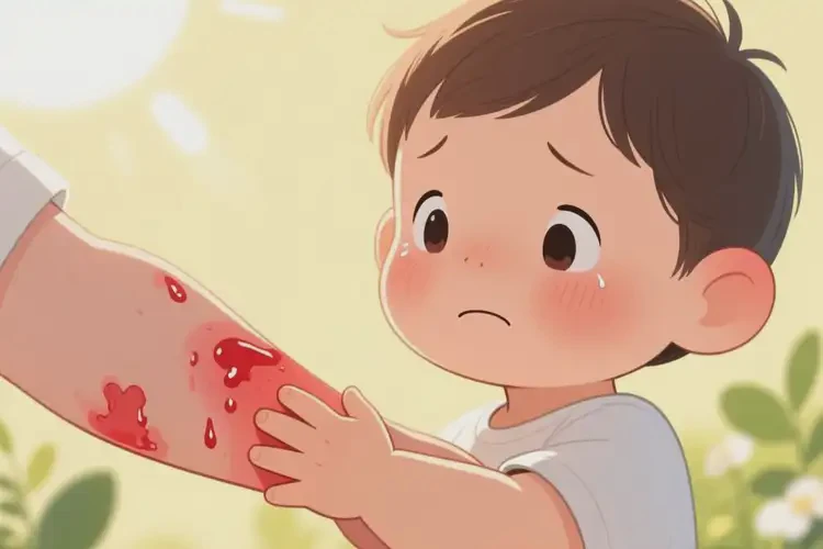 幼兒手臂經常起濕疹不管它會自己好嗎(圖2)