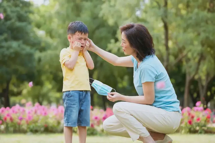 少兒手臂上有濕疹可以徹底自愈嗎(圖1)