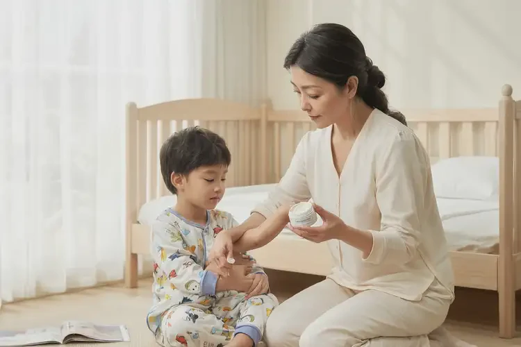 小兒手臂容易長(zhǎng)濕疹能夠徹底治愈嗎(圖3)