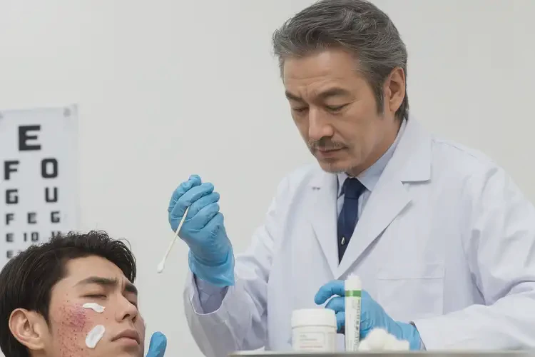 男人面部有濕疹能徹底自愈嗎(圖3)