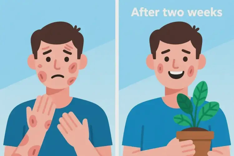 男性身上起湿疹可不可以彻底自愈(图2)