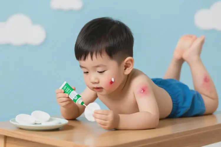 儿童身上经常长湿疹不管它会自己好吗(图1)