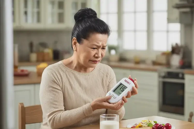 女性晚餐血糖15(图1)