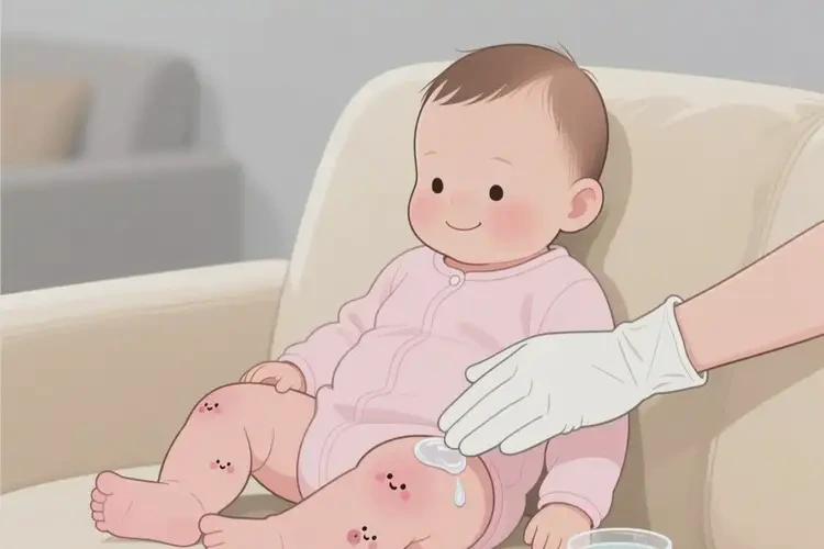 嬰幼兒大腿上經(jīng)常起濕疹不管它會自己痊愈嗎(圖3)