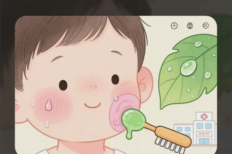 少兒臉上長濕疹能夠徹底治愈嗎(圖1)