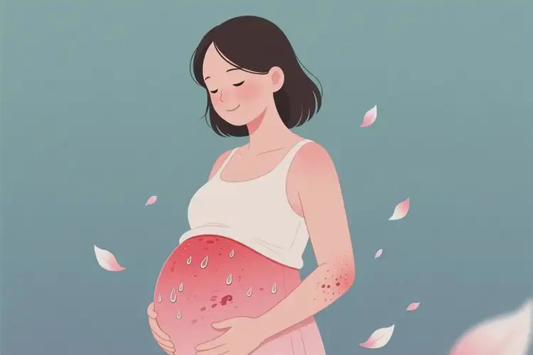 孕妇身上有湿疹可以彻底自愈吗(图1)