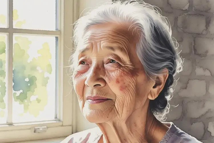 老年人面部容易長濕疹能徹底自愈嗎(圖2)