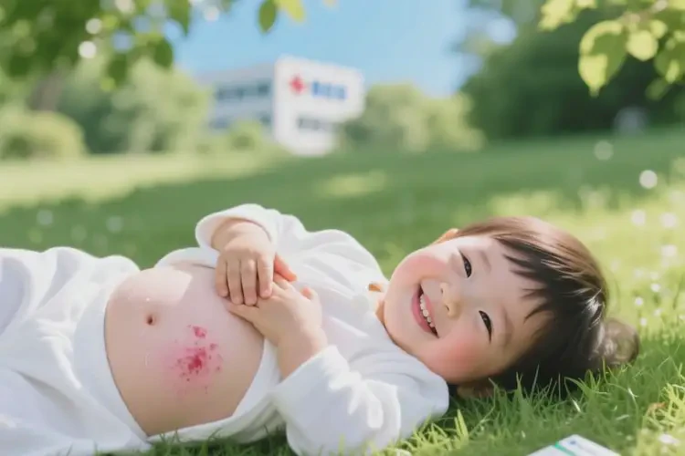 孩子肚子起濕疹能徹底自愈嗎(圖4)