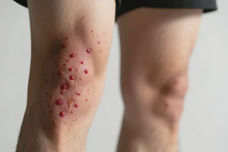 男生大腿出濕疹不管它會(huì)自己好嗎(圖4)