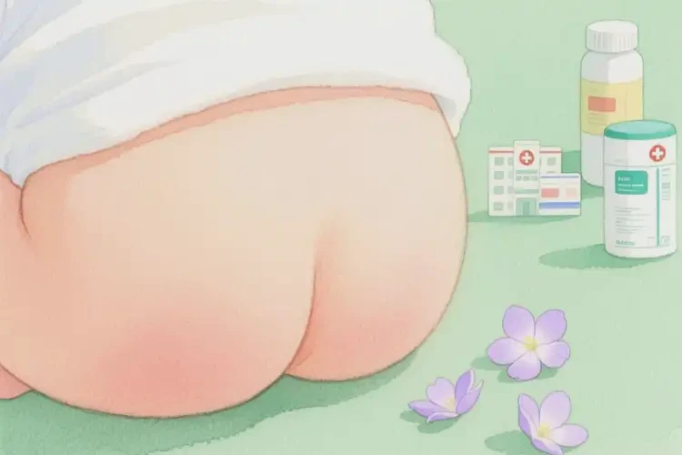 幼兒屁股偶爾長(zhǎng)濕疹能徹底自愈嗎(圖1)