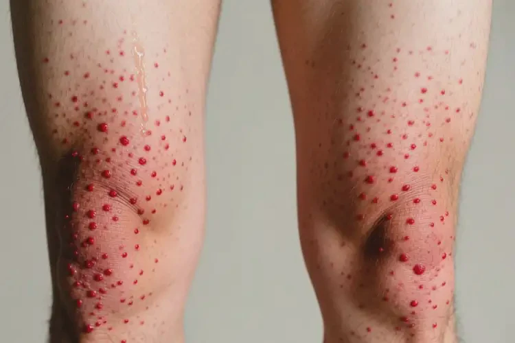 男性大腿長(zhǎng)濕疹不管它會(huì)自己好嗎(圖4)