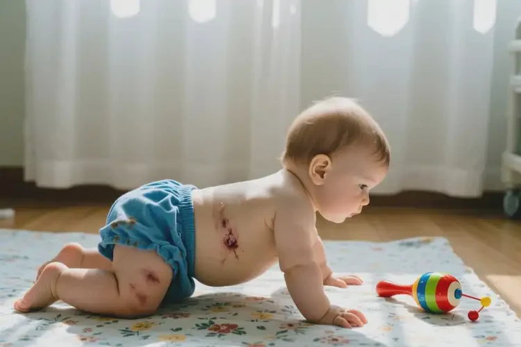 小兒肚子上出現(xiàn)濕疹能徹底自愈嗎(圖1)