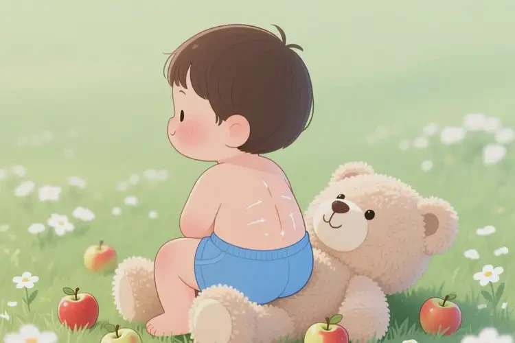 小孩屁股上起濕疹可不可以徹底自愈(圖1)