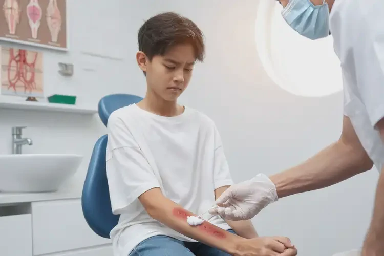 青少年手臂上經(jīng)常長(zhǎng)濕疹不管它會(huì)自己好嗎(圖3)