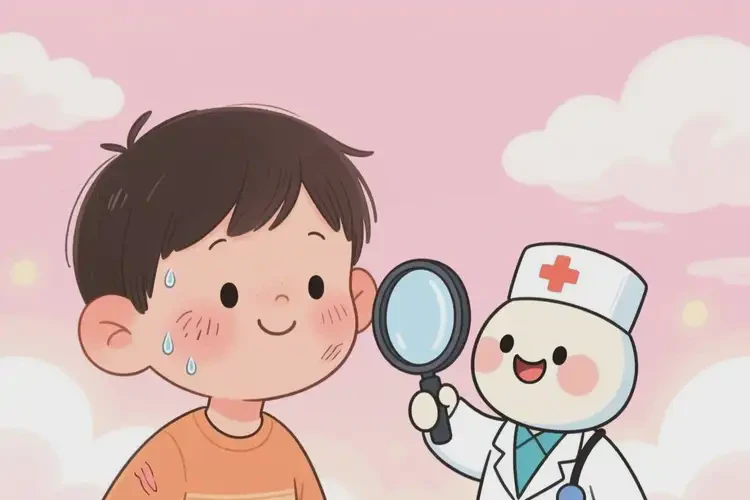 少儿脸上出现湿疹可以彻底自愈吗(图2)