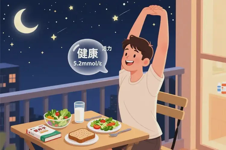 年輕人晚餐血糖5點2是怎么回事(圖1)