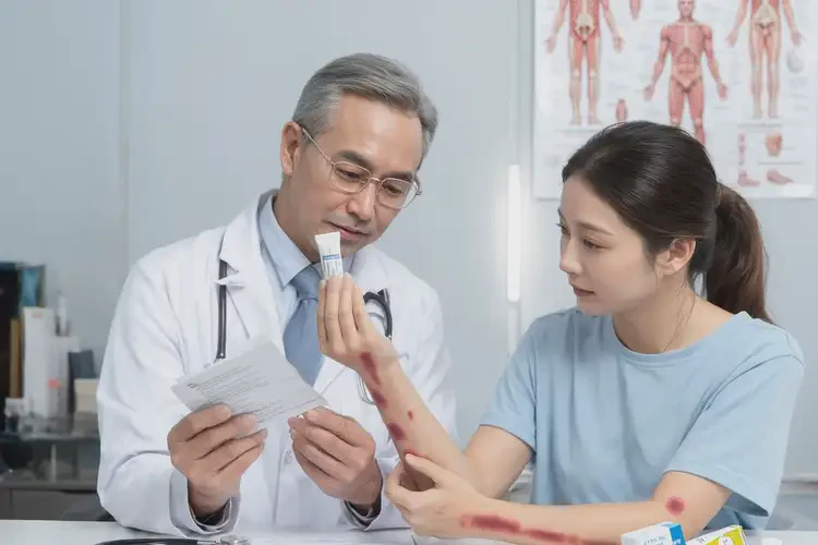 青年人四肢偶爾起濕疹不管它會(huì)自己自愈嗎(圖1)