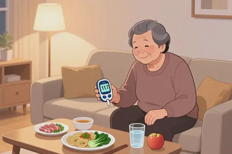 中老年人中餐血糖11點(diǎn)7是糖尿病嗎(圖1)
