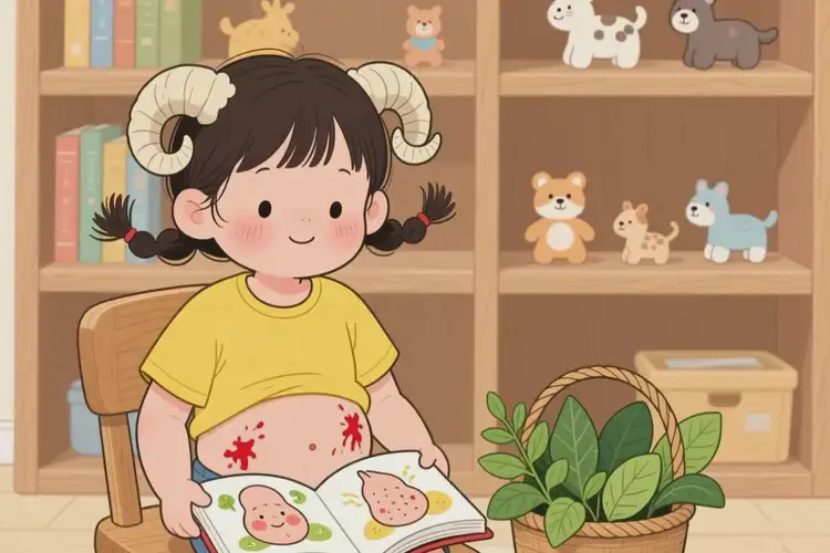 小學(xué)生肚子經(jīng)常長濕疹能徹底自愈嗎(圖1)