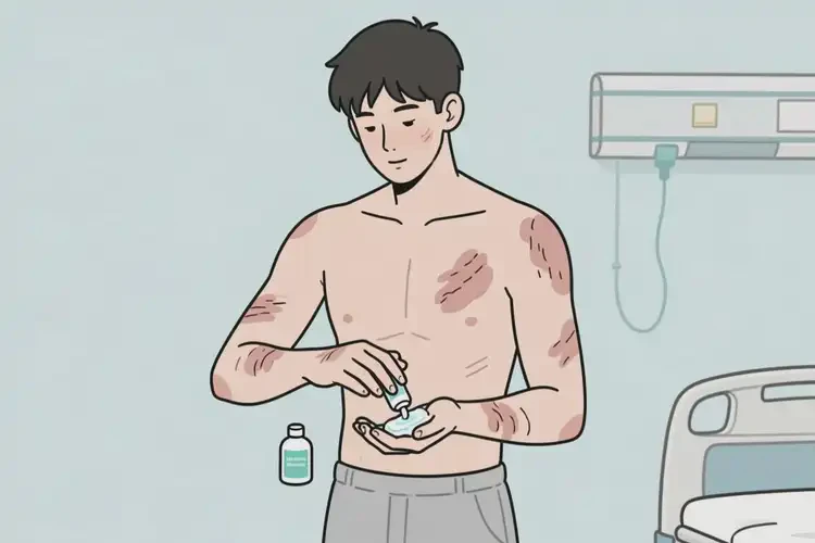 男生全身经常长湿疹可不可以彻底自愈(图4)