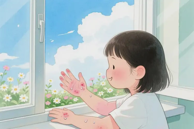 孩子手上經(jīng)常長(zhǎng)濕疹可不可以徹底自愈(圖2)