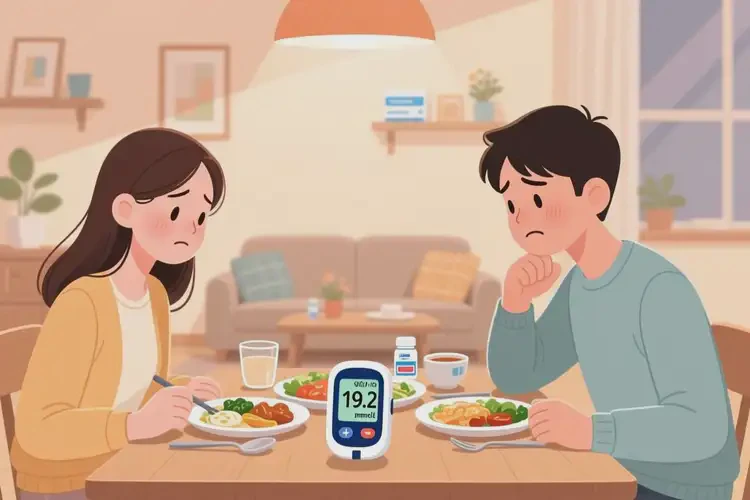 年輕人晚餐血糖19點2是怎么回事(圖1)