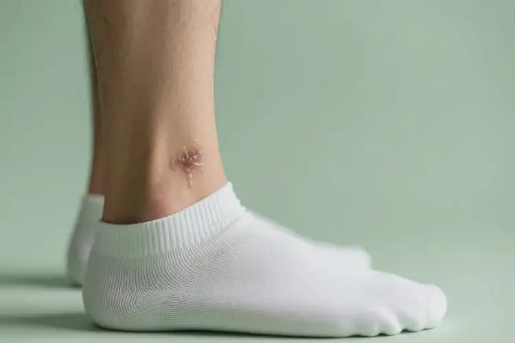 男性腳上出現(xiàn)濕疹可以徹底自愈嗎(圖2)