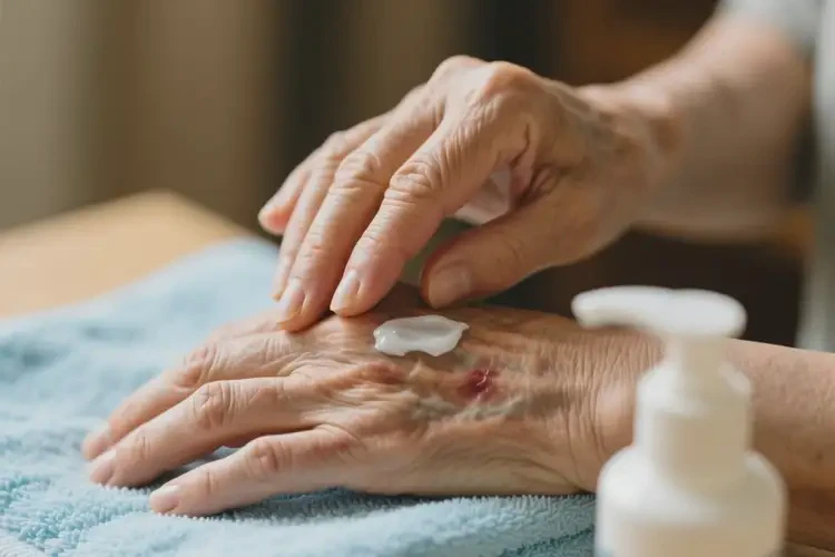 老年人手上經(jīng)常起濕疹可以徹底自愈嗎(圖3)