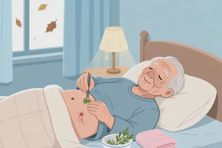 高齡老人屁股偶爾長(zhǎng)濕疹可不可以徹底自愈(圖1)