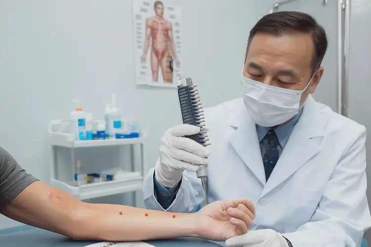 男生脖子上偶爾起濕疹可以徹底自愈嗎(圖1)