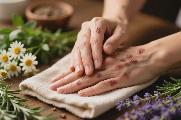 青年人身上出濕疹能夠徹底治愈嗎(圖2)