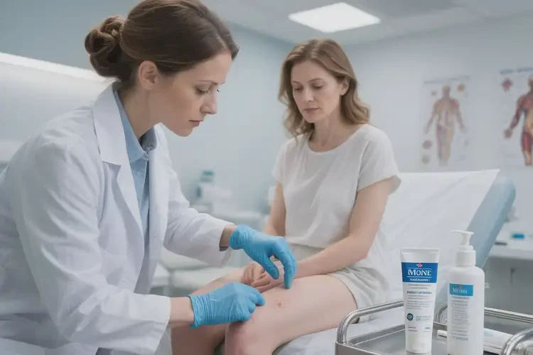 女性大腿上容易起濕疹能靠自己自愈嗎(圖1)